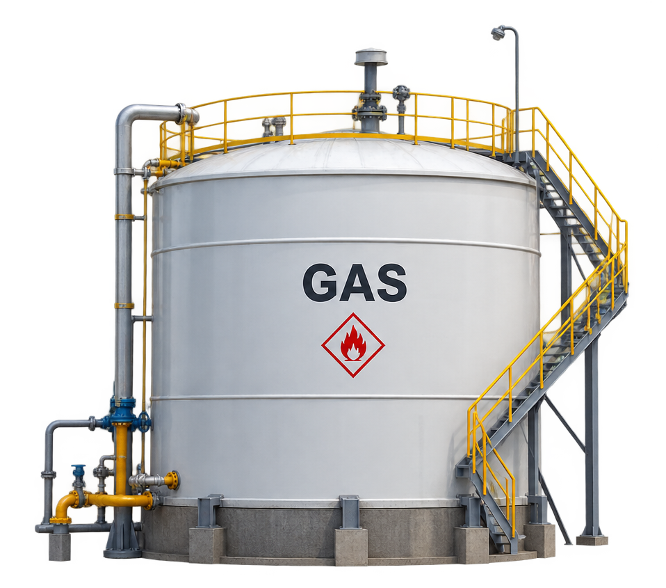Exposure Oil Storage Tank 15
